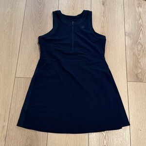 Grid-Texture Sleeveless Linerless Tennis Dress size 10